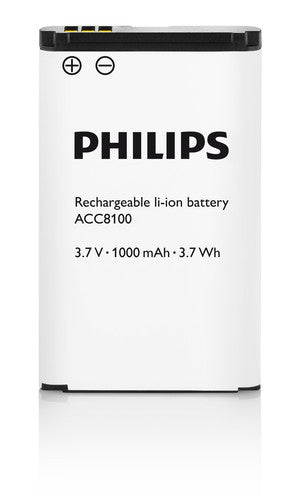 "New" Philips Rechargeable Li-ion battery 3.7 V  ACC8100