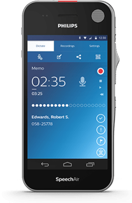 Philips SpeechAir smart Voice Recorder (PSP1000)