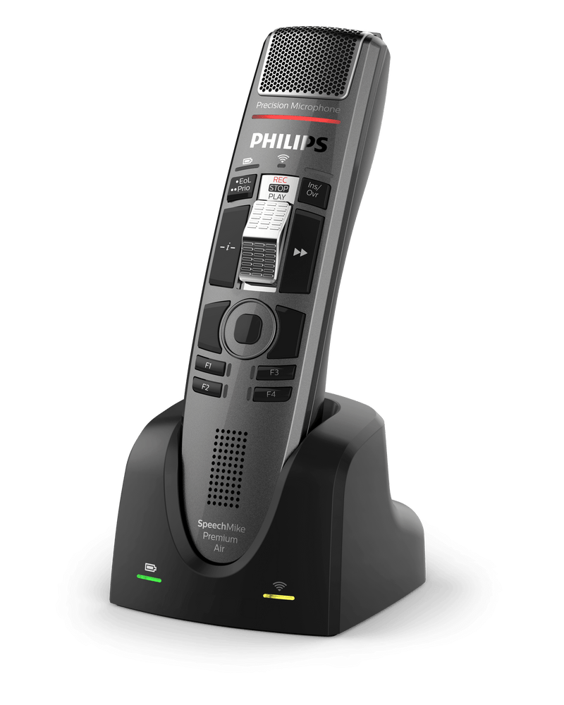 Philips SMP4010 SpeechMike Premium Air Wireless dictation microphone